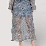 Gonna lunga Only Onlasta Life Slit Ankel Wvn Indigo - Foto 5