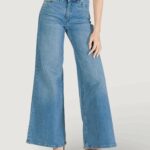 Jeans bootcut ICHI IHTWIGGY WIDE Denim chiaro - Foto 1