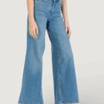 Jeans bootcut ICHI IHTWIGGY WIDE Denim chiaro - Foto 3