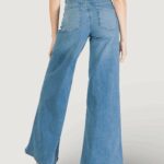 Jeans bootcut ICHI IHTWIGGY WIDE Denim chiaro - Foto 4
