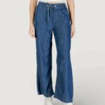 Jeans mom Street One STYLE-WIDE LEG HW Blue Denim Scuro - Foto 1