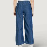 Jeans mom Street One STYLE-WIDE LEG HW Blue Denim Scuro - Foto 4