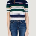 Maglia in filo manica corta Tommy Hilfiger SAILING TOP MULT Blu - Foto 1