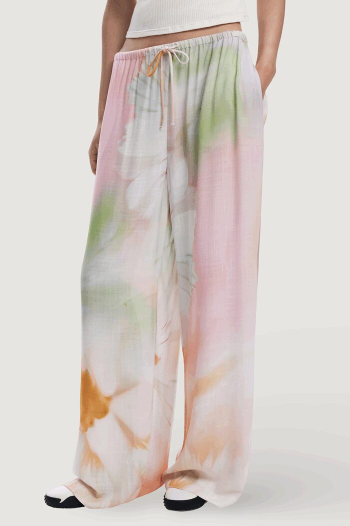 Pantaloni a palazzo Desigual PANT PETER Rosa – 25WWPWX0