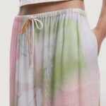 Pantaloni a palazzo Desigual PANT PETER Rosa - Foto 2