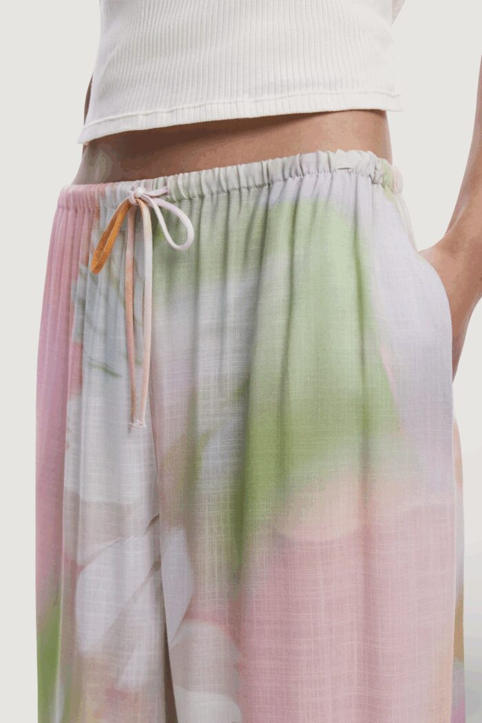 Pantaloni a palazzo Desigual PANT PETER Rosa – 25WWPWX0