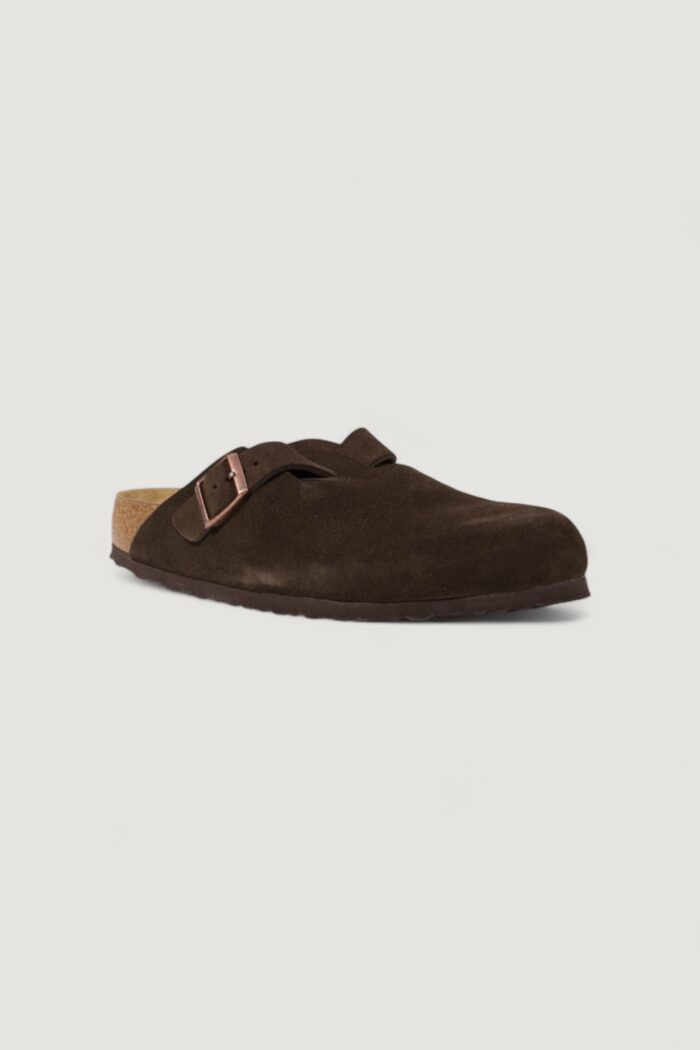 Pantofole Birkenstock Boston BS Marrone – 0660463