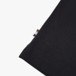 Polo manica corta Aquascutum SUPIMA CLUB CHECK RIB POLO Nero - Foto 4
