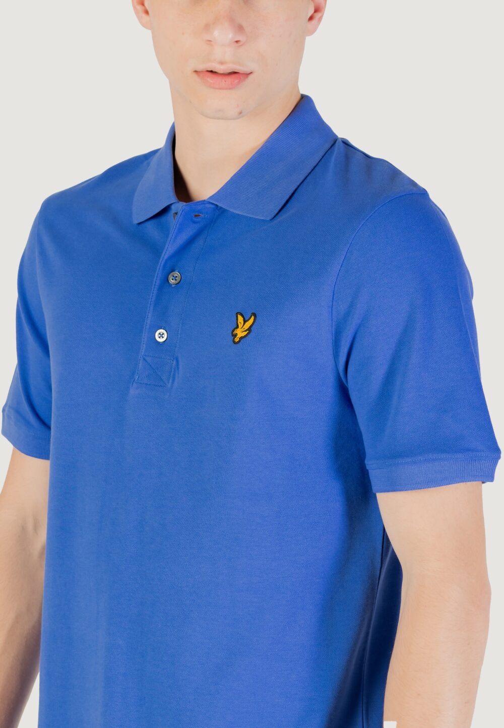 Polo manica corta Lyle & Scott  Azzurro - Foto 2