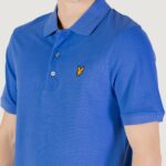 Polo manica corta Lyle & Scott  Azzurro - Foto 2
