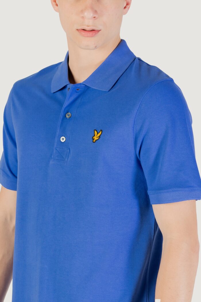 Polo manica corta Lyle & Scott  Azzurro – SP400VOG