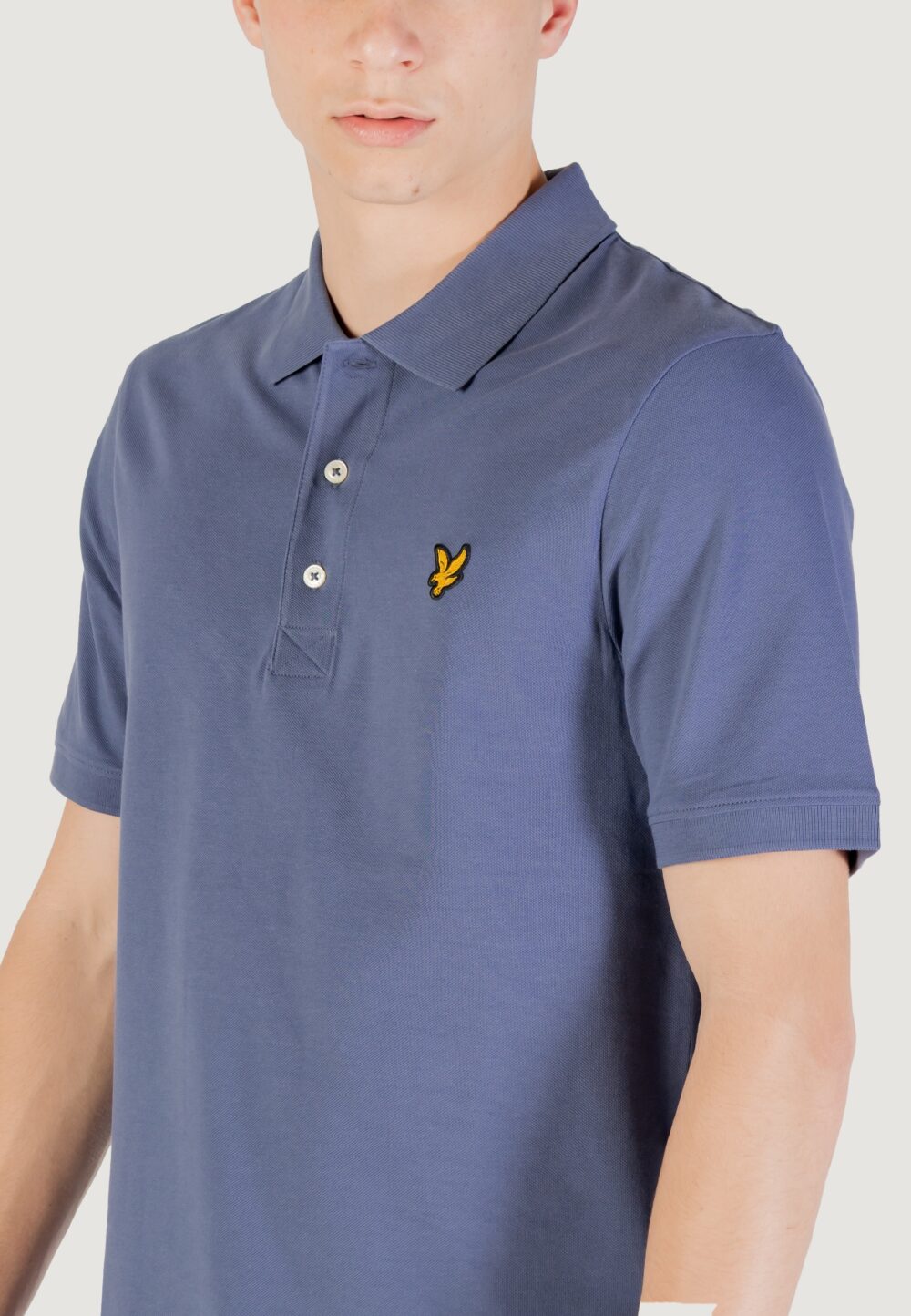 Polo manica corta Lyle & Scott  Indigo - Foto 2