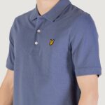Polo manica corta Lyle & Scott  Indigo - Foto 2