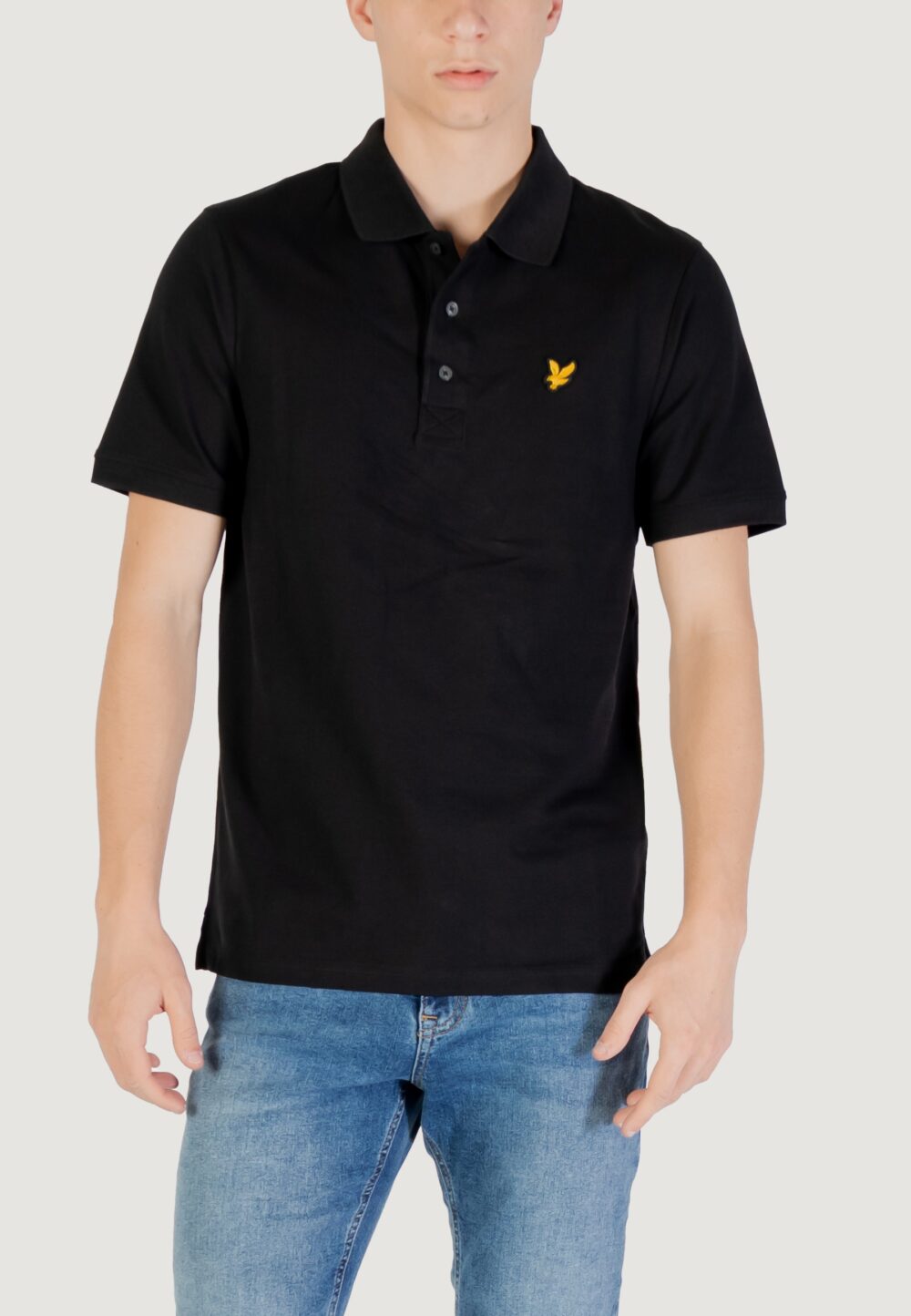 Polo manica corta Lyle & Scott  Nero - Foto 1