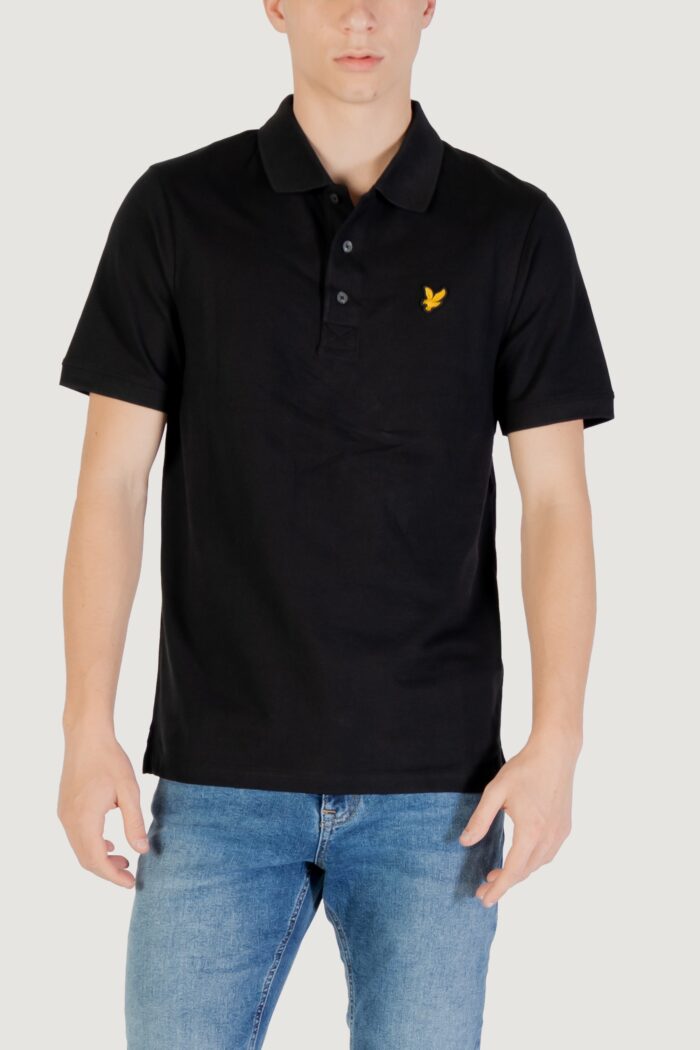 Polo manica corta Lyle & Scott  Nero – SP400VOG