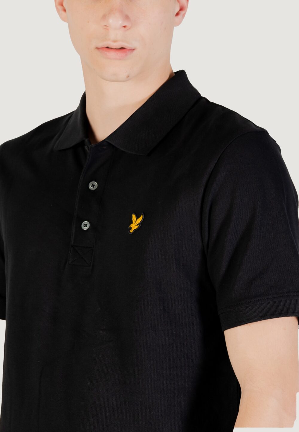 Polo manica corta Lyle & Scott  Nero - Foto 2