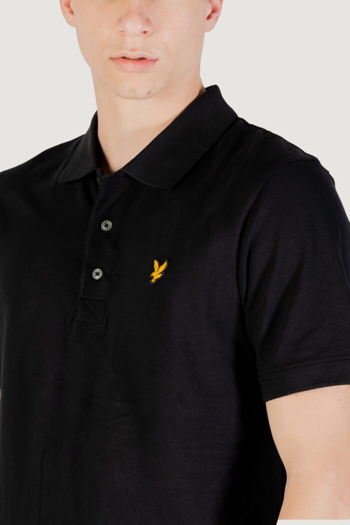 Polo manica corta Lyle & Scott  Nero – SP400VOG