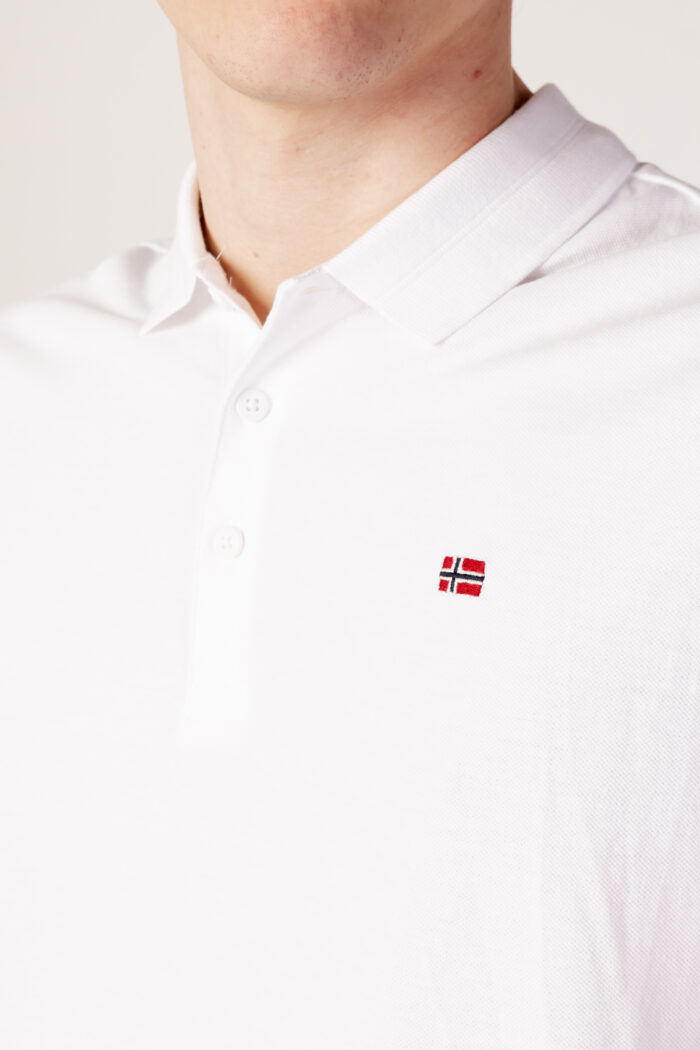 Polo manica corta Napapijri EALIS SS SUM Bianco – NP0A4H8B
