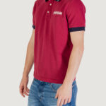 Polo manica corta Napapijri E- ZERI Bordeaux - Foto 2