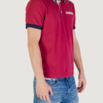 Polo manica corta Napapijri E- ZERI Bordeaux - Foto 3
