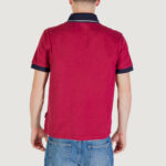 Polo manica corta Napapijri E- ZERI Bordeaux - Foto 4