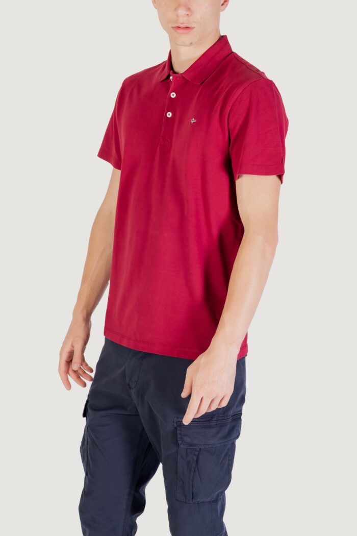 Polo manica corta Napapijri EALIS SS SUM Bordeaux – NP0A4H8B
