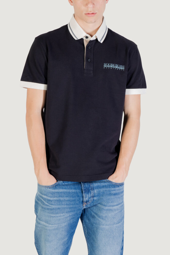 Polo manica corta Napapijri E- ZERI Nero – NP0A4ID4
