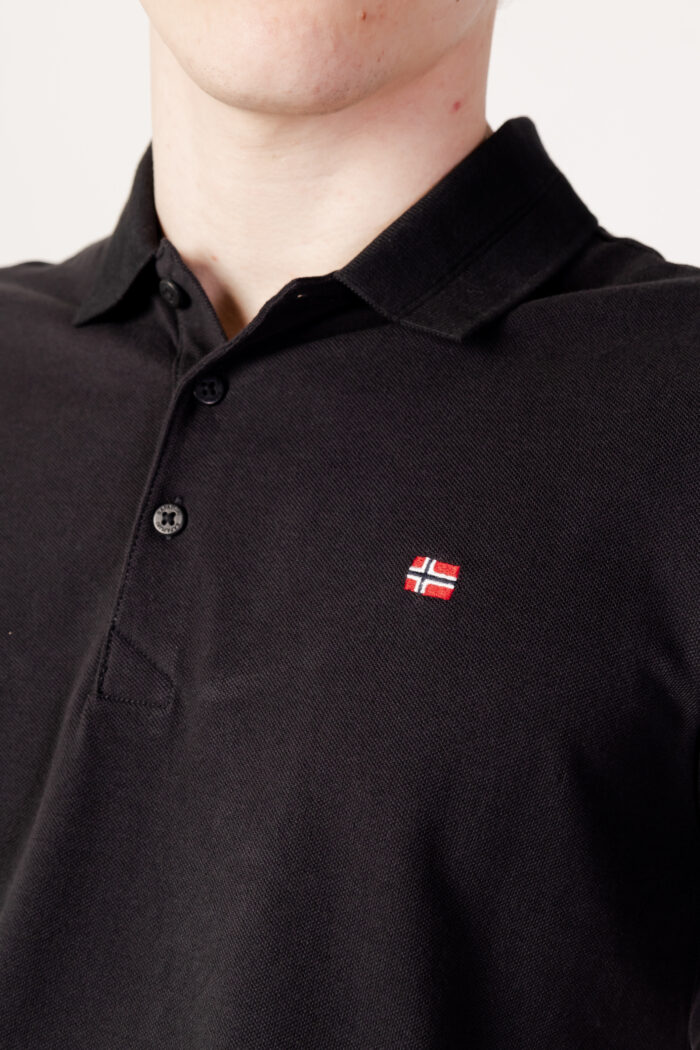 Polo manica corta Napapijri EALIS SS SUM Nero – NP0A4H8B
