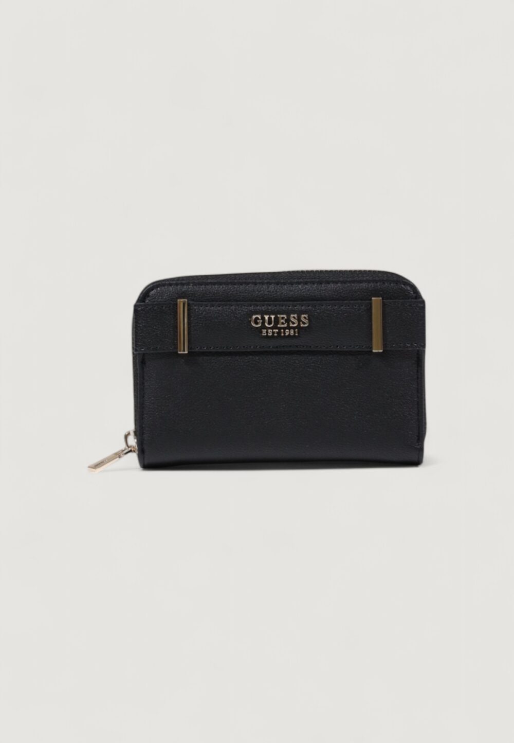 Portafoglio medio Guess ANADELA SLG MEDIUM ZIP AROUND Nero - Foto 1