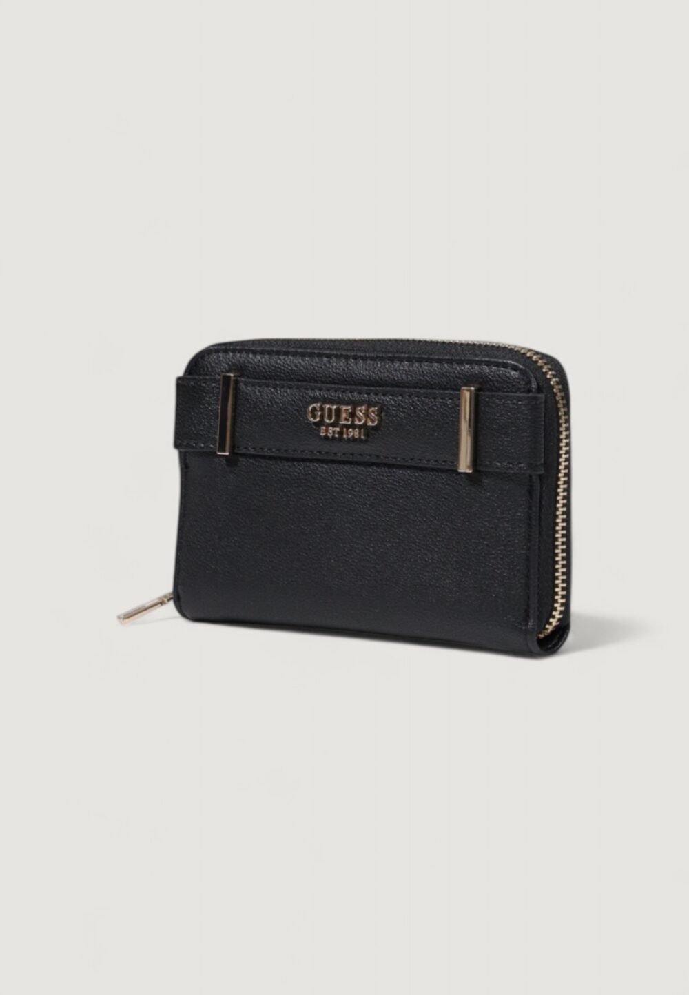 Portafoglio medio Guess ANADELA SLG MEDIUM ZIP AROUND Nero - Foto 2