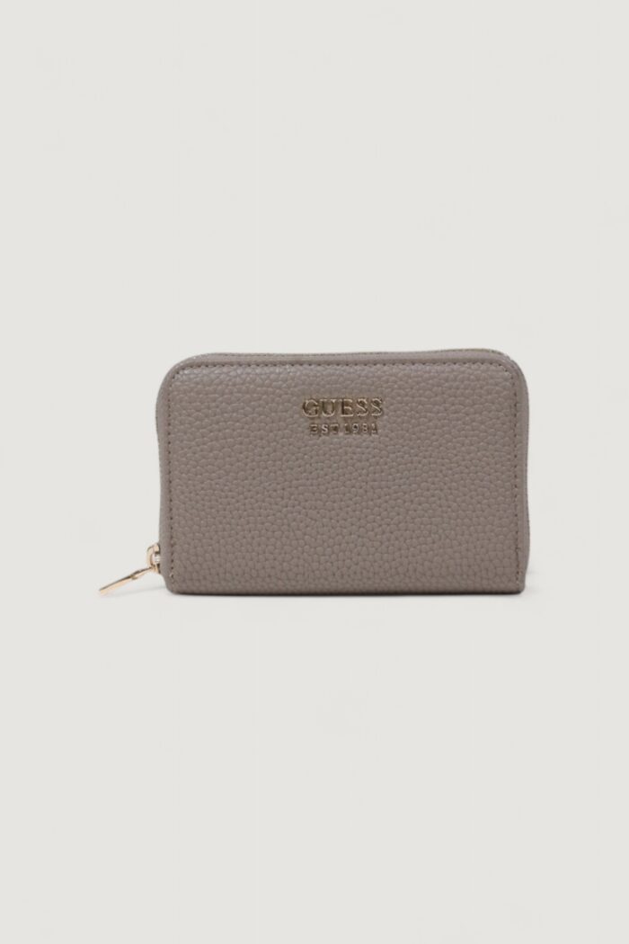 Portafoglio medio Guess BRENTON SLG MED ZIP Taupe – SWPG96 48140