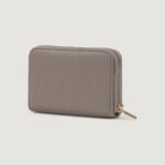 Portafoglio medio Guess BRENTON SLG MED ZIP Taupe - Foto 4