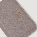 Portafoglio medio Guess BRENTON SLG MED ZIP Taupe - Foto 5