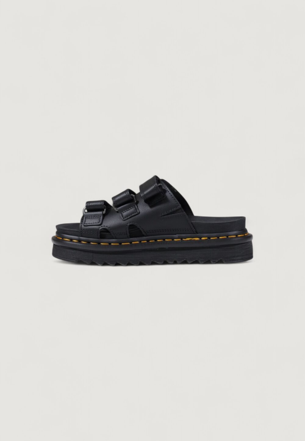 Scarpe basse Dr. Martens Raine Slide Nero - Foto 3