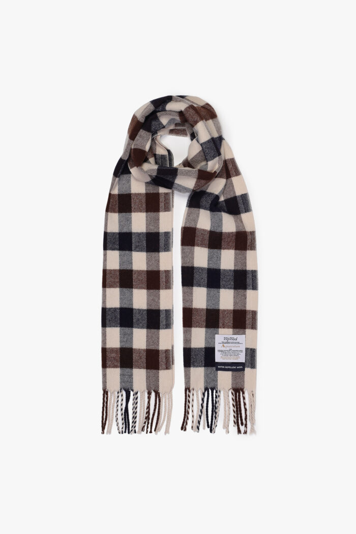 Sciarpa Aquascutum CLUB CHECK SCARF MACRO Beige