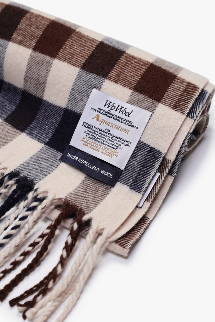Sciarpa Aquascutum CLUB CHECK SCARF MACRO Beige