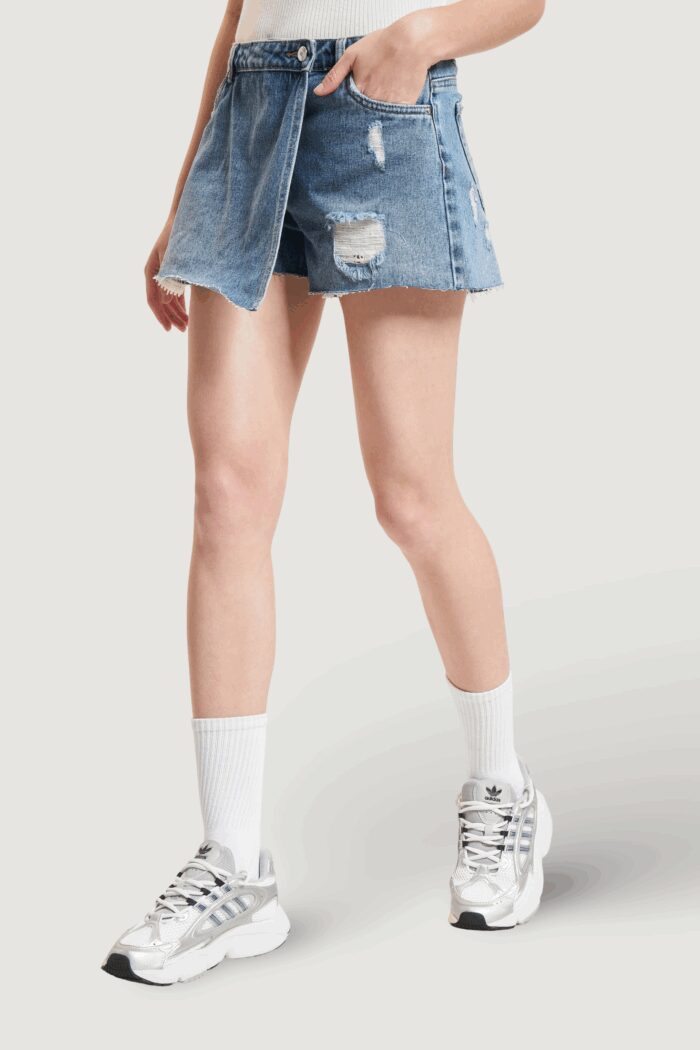 Shorts Only TEXAS Blue Denim Chiaro – 15227220