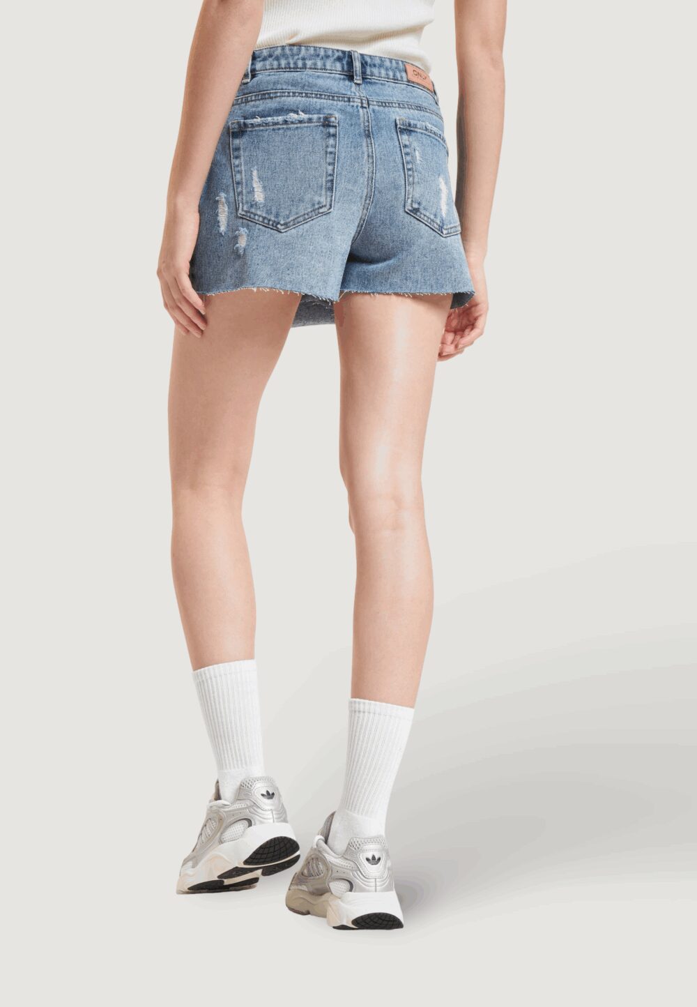 Shorts Only TEXAS Blue Denim Chiaro - Foto 2