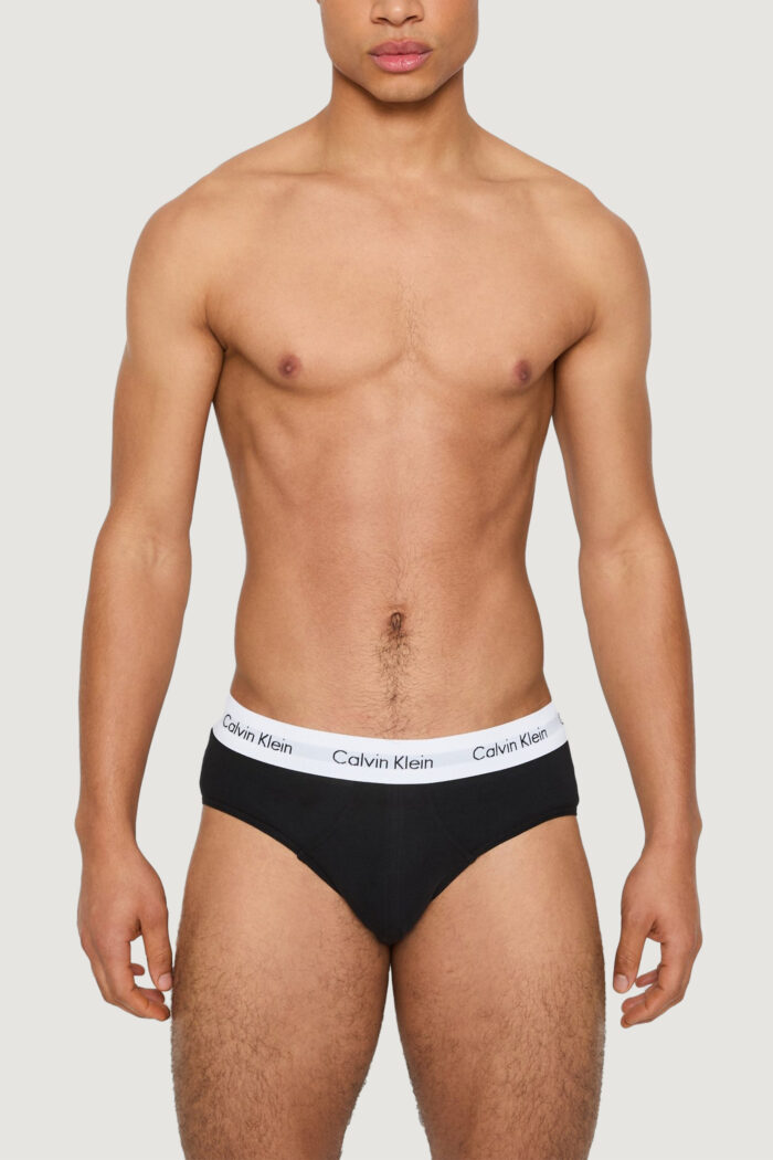 Slip Calvin Klein Underwear HIP BRIEF 3PK Black-White – LV00NB4388