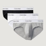 Slip Calvin Klein Underwear HIP BRIEF 3PK Grigio - Foto 1