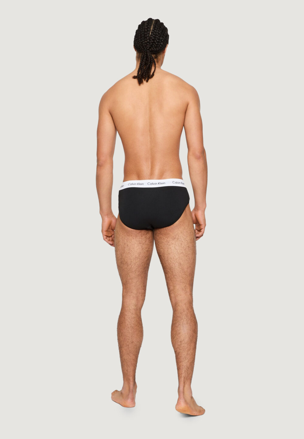 Slip Calvin Klein Underwear HIP BRIEF 3PK Grigio - Foto 4