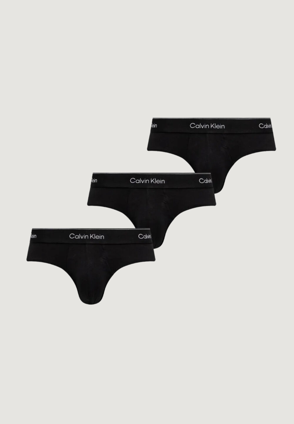 Slip Calvin Klein Underwear HIP BRIEF 3PK Nero - Foto 1