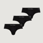 Slip Calvin Klein Underwear HIP BRIEF 3PK Nero - Foto 1