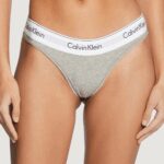 Slip e perizoma Calvin Klein Underwear BRAZILIAN Grigio - Foto 1