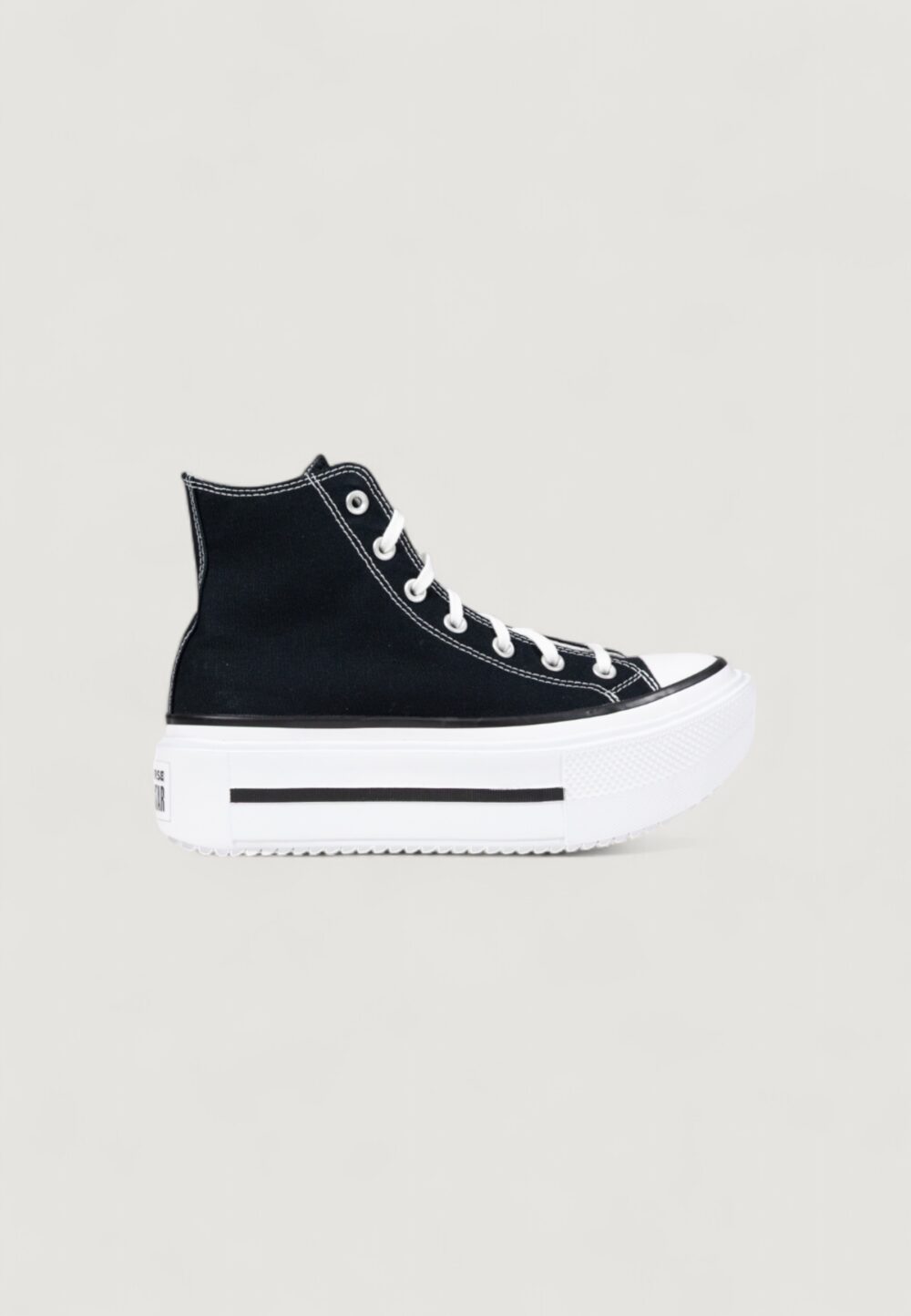 Sneakers Converse Chuck Taylor All Star Lift Double Stack Black-White - Foto 1