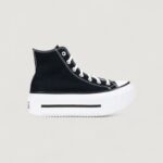Sneakers Converse Chuck Taylor All Star Lift Double Stack Black-White - Foto 1