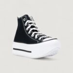 Sneakers Converse Chuck Taylor All Star Lift Double Stack Black-White - Foto 2