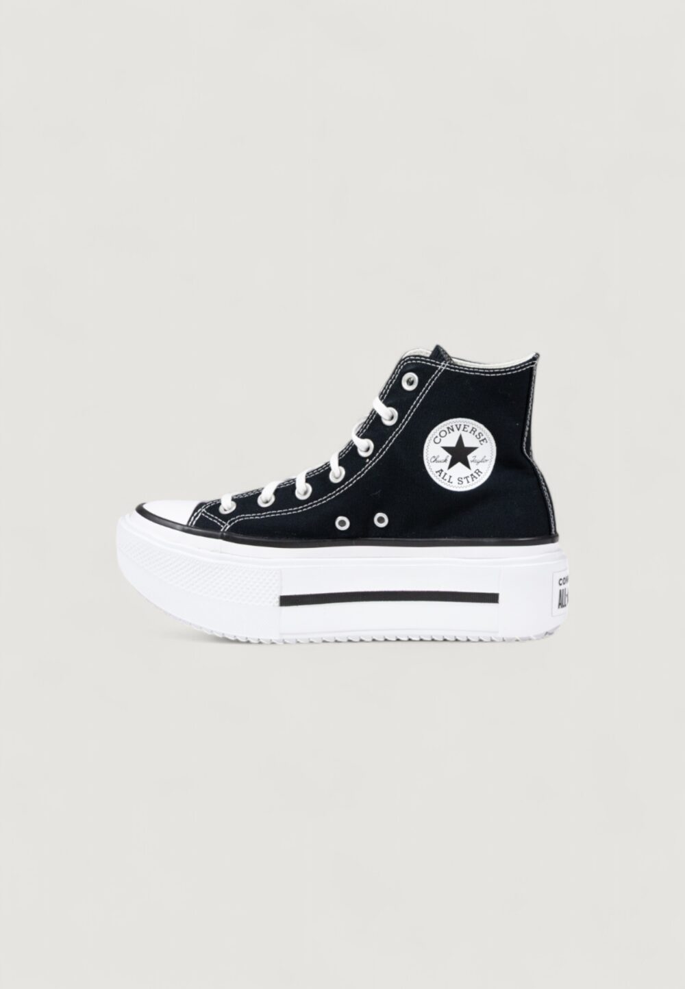 Sneakers Converse Chuck Taylor All Star Lift Double Stack Black-White - Foto 3