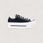 Sneakers Converse Chuck Taylor All Star Lift Double Stack Platform Black-White - Foto 1