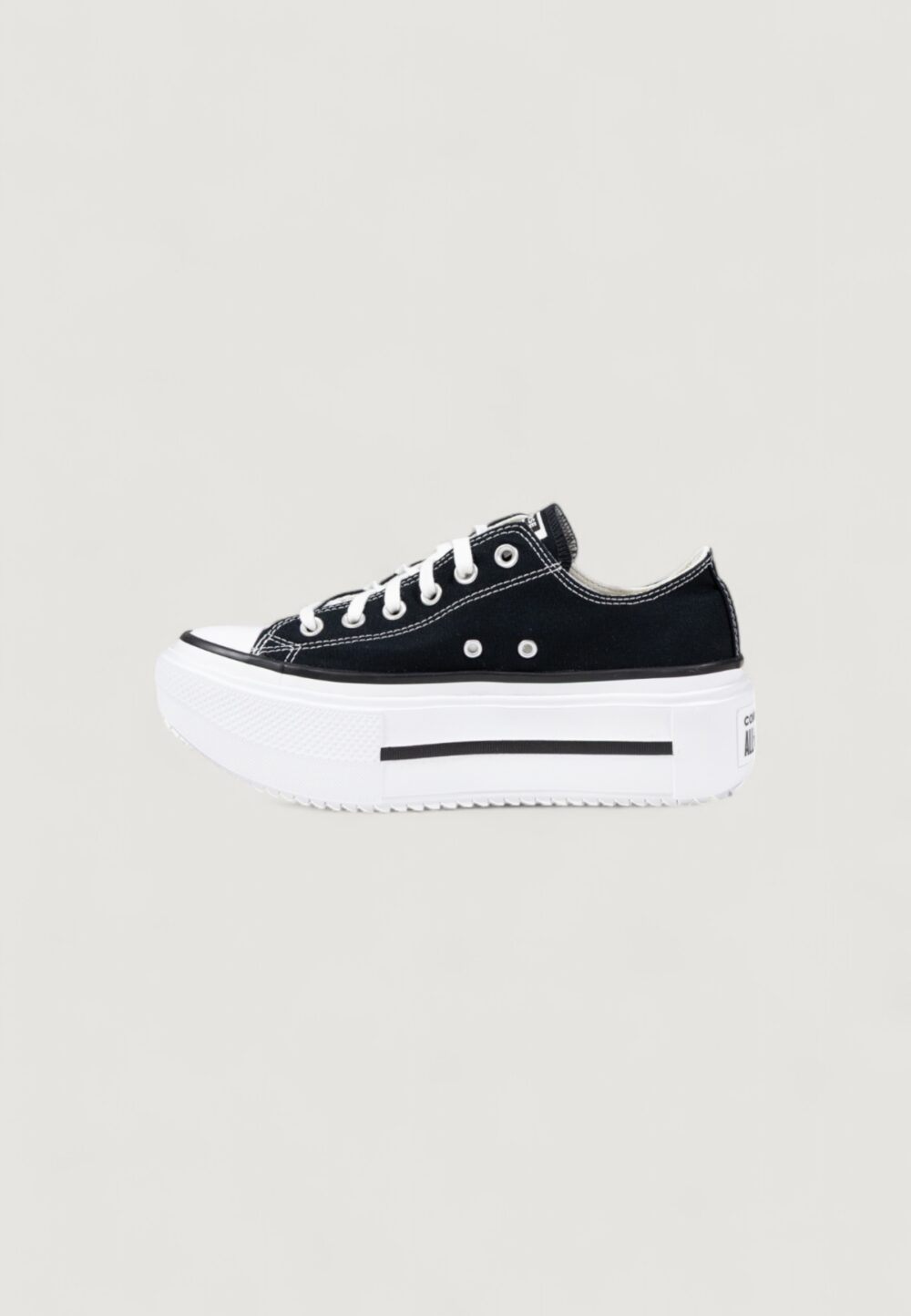 Sneakers Converse Chuck Taylor All Star Lift Double Stack Platform Black-White - Foto 3
